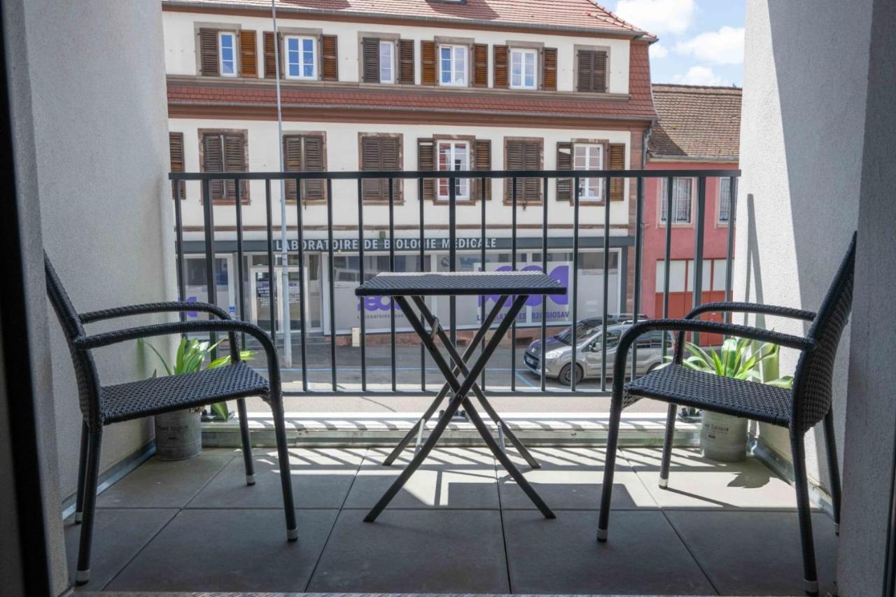 Superbe Loft Center Of Saverne Bike Parking Dış mekan fotoğraf